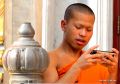8 Buddhist Monk With a Smart Phone