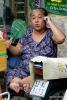 23 Short Legged Woman Doing Business on a Cell Phone in Ho Chi Minh City